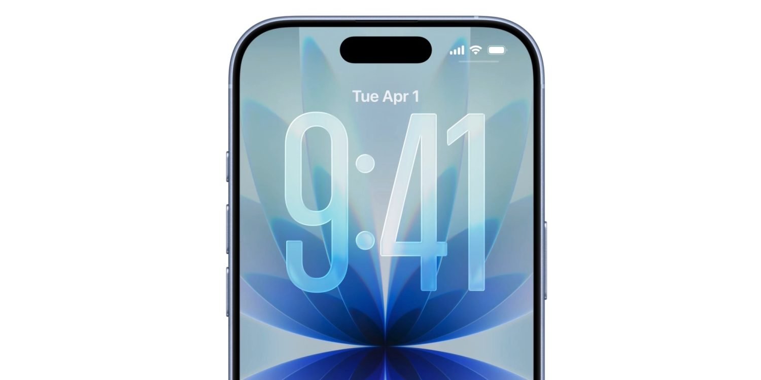 iphone 17 blue display